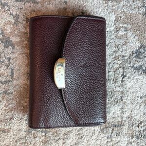 Maroon Kate spade wallet